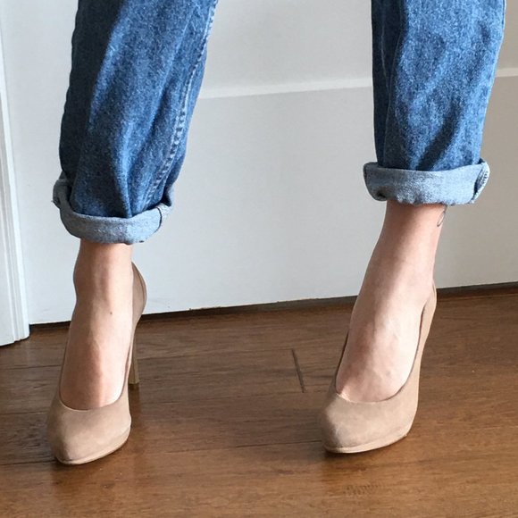 Tan suede high heels Michael Kors - Picture 3 of 5